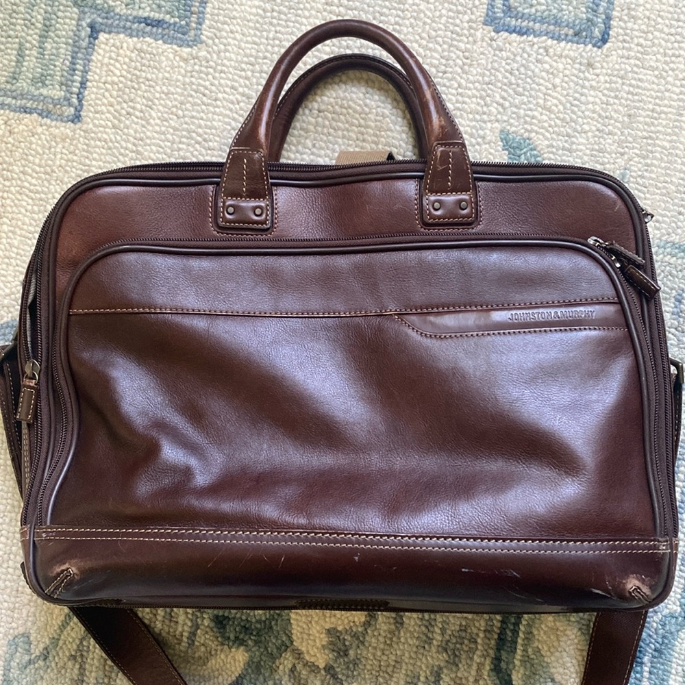 Johnston and Murphy brief case